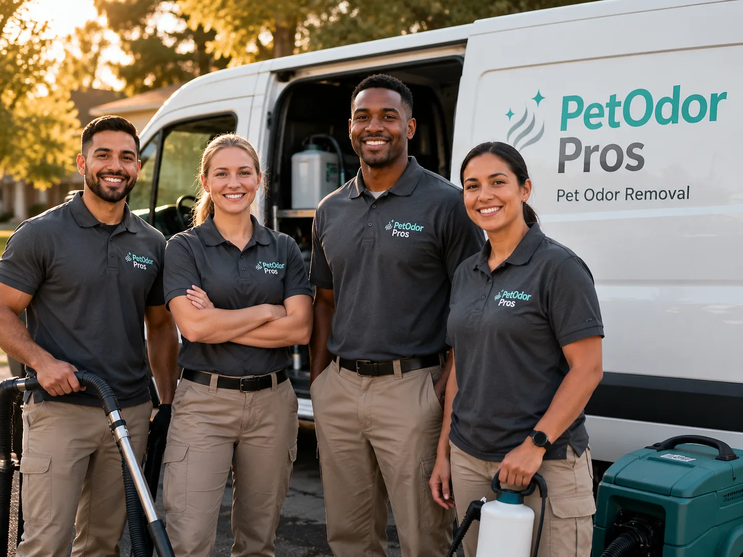 Pet Odor Removal team serving Dilliner, PA